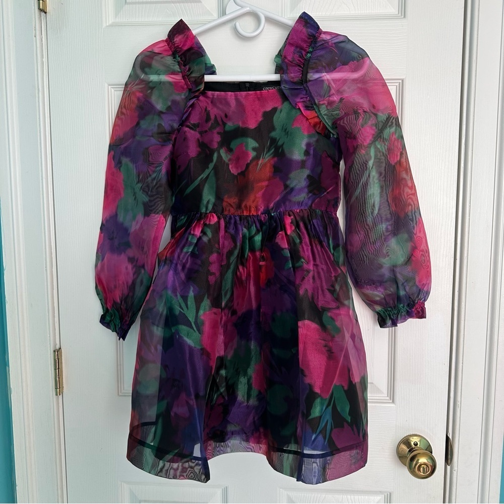 J.Crew Crewcuts Girls’ Fairy-Tale Dress in Organza size 12